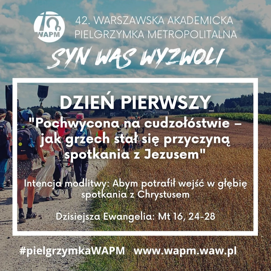 🚩 DZIEŃ PIERWSZY (5 sierpnia): Warszawa ➡️ Czarnów