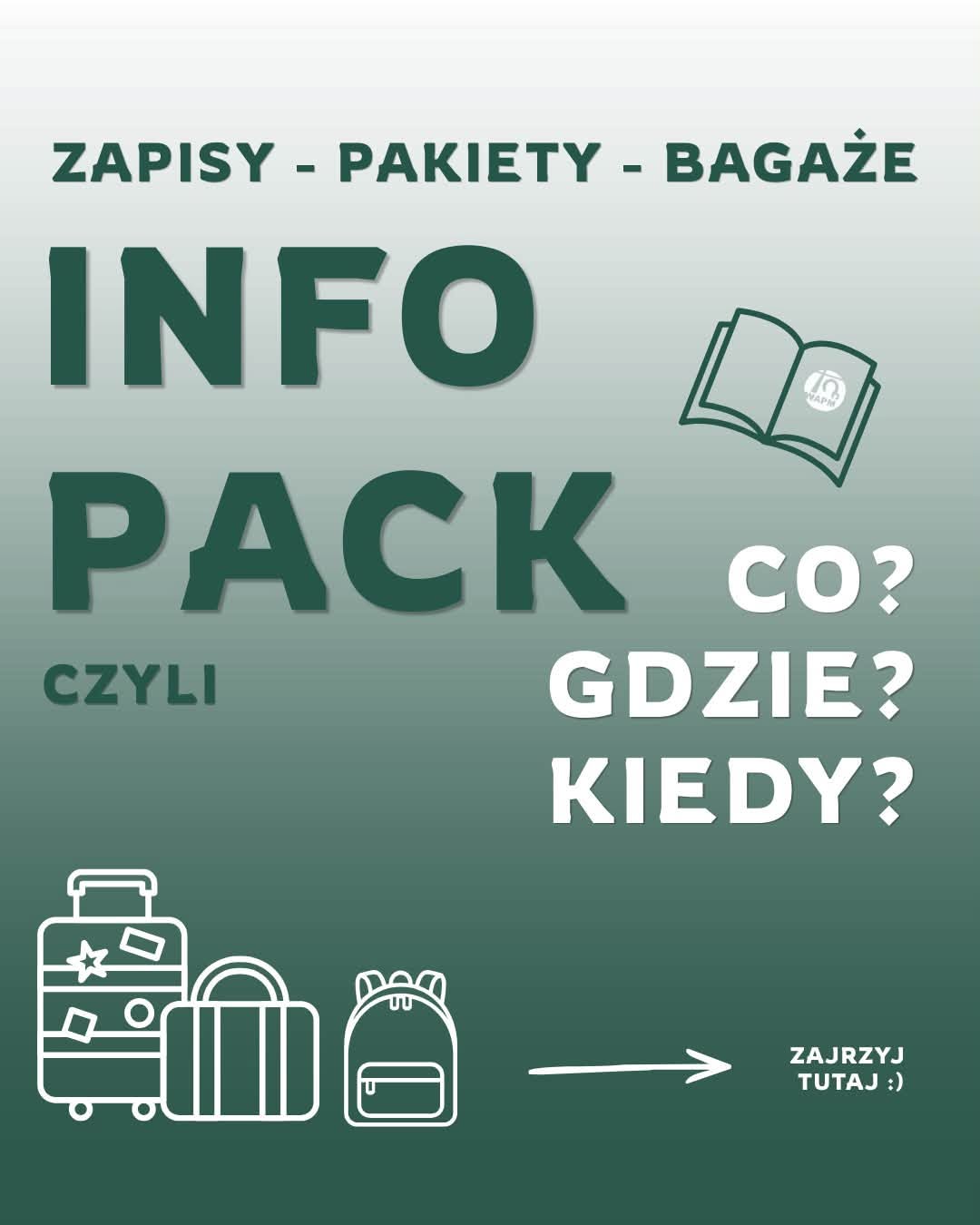 Informacje o zapisach i bagażach